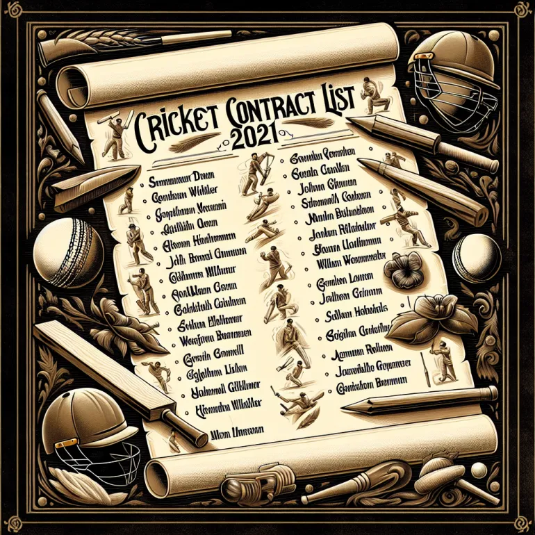 Bcci contract list 2021