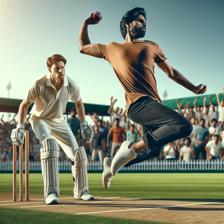 Bouncers in cricket